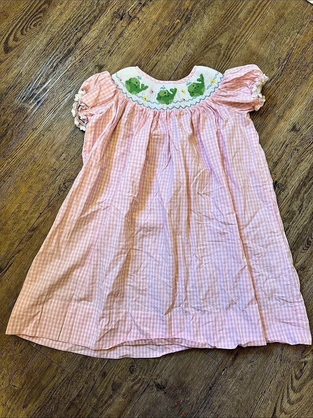 Gingham dress size 4T